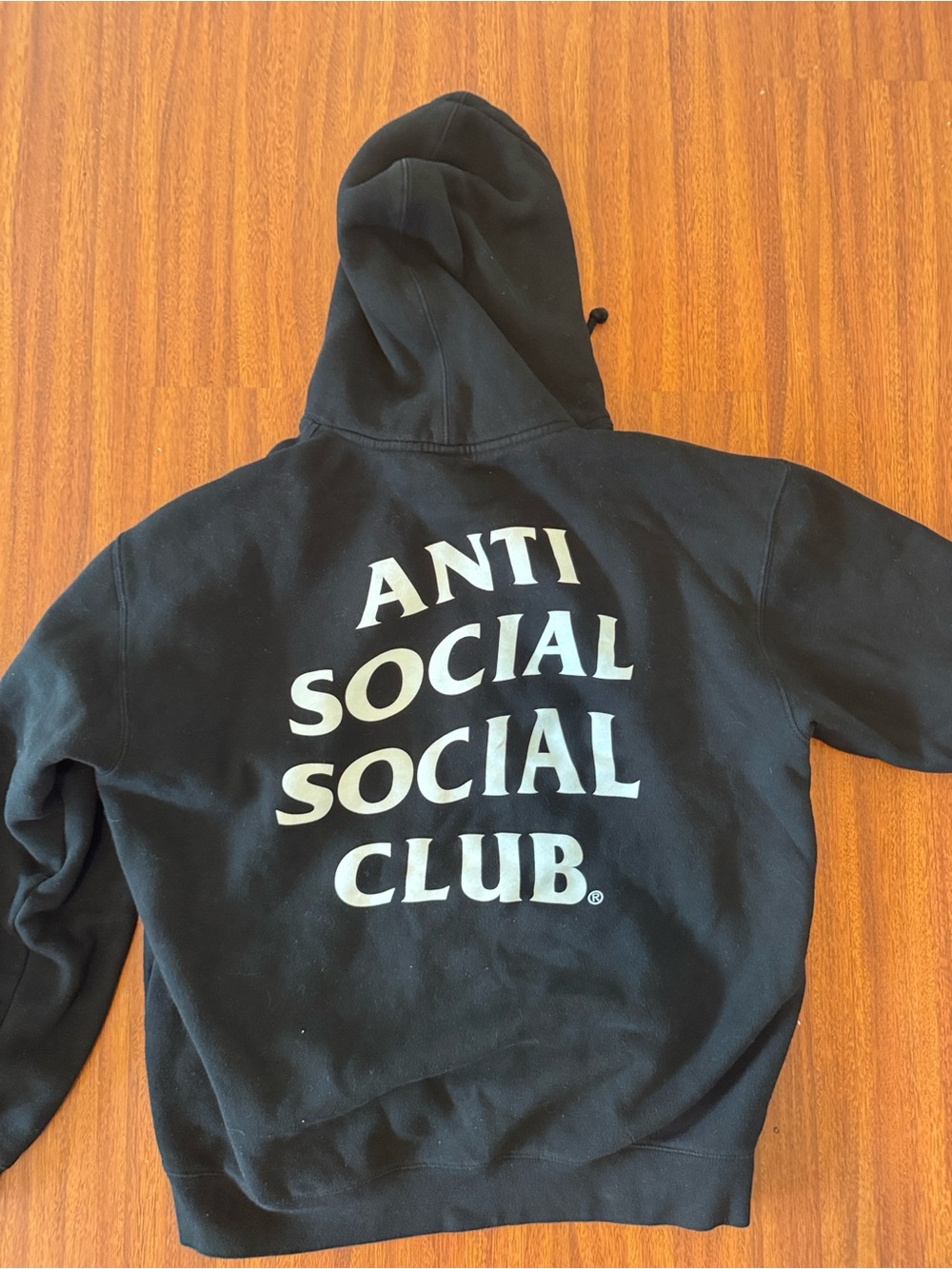 Anti Social Social Club Men's Black Logo Hoodie